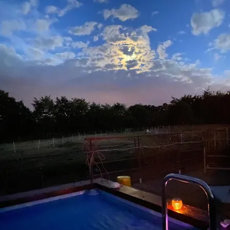 Hof Vierzehnender Im Hohen Venn - 70qm Maisonette - 2 Schlafzimmer - Wohnkueche - Balkon Mit Grill - - Eifel - Hunde Willkommen - Islandpferde מונשאו