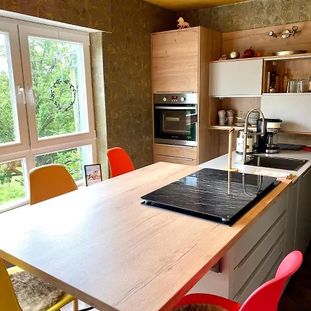 Hof Vierzehnender Im Hohen Venn - 70qm Maisonette - 2 Schlafzimmer - Wohnkueche - Balkon Mit Grill - - Eifel - Hunde Willkommen - Islandpferde * מונשאו