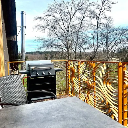 Hof Vierzehnender Im Hohen Venn - 70qm Maisonette - 2 Schlafzimmer - Wohnkueche - Balkon Mit Grill - - Eifel - Hunde Willkommen - Islandpferde מונשאו