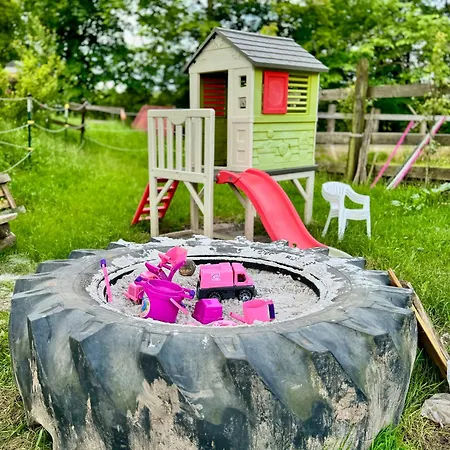 Hof Vierzehnender Im Hohen Venn - 70qm Maisonette - 2 Schlafzimmer - Wohnkueche - Balkon Mit Grill - - Eifel - Hunde Willkommen - Islandpferde