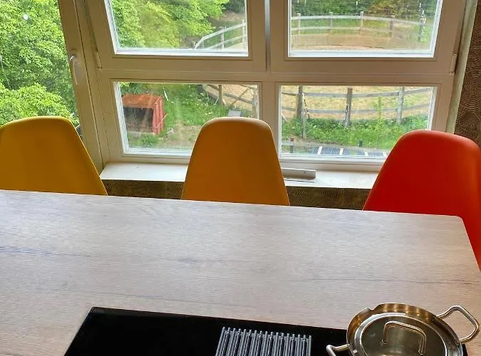 Апартаменты Hof Vierzehnender Im Hohen Venn - 70qm Maisonette - 2 Schlafzimmer - Wohnkueche - Balkon Mit Grill - - Eifel - Hunde Willkommen - Islandpferde