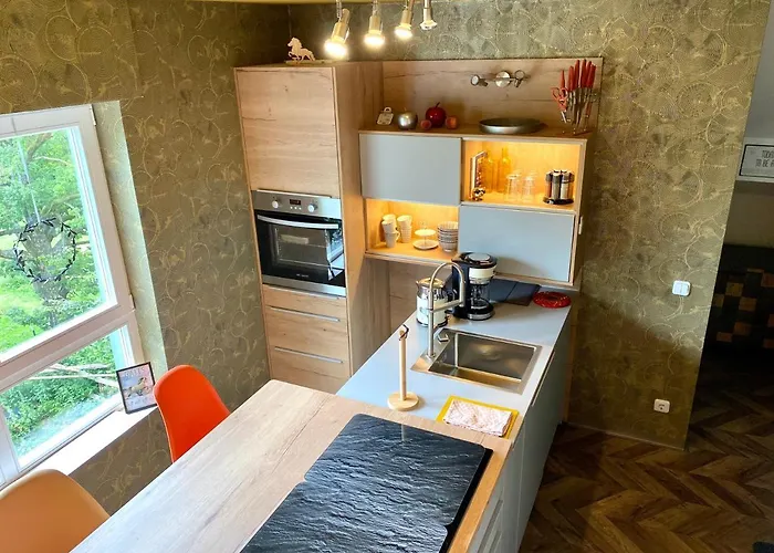 Апартаменты Hof Vierzehnender Im Hohen Venn - 70qm Maisonette - 2 Schlafzimmer - Wohnkueche - Balkon Mit Grill - - Eifel - Hunde Willkommen - Islandpferde Моншау
