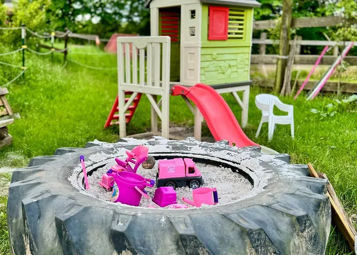 Hof Vierzehnender Im Hohen Venn - 70qm Maisonette - 2 Schlafzimmer - Wohnkueche - Balkon Mit Grill - - Eifel - Hunde Willkommen - Islandpferde