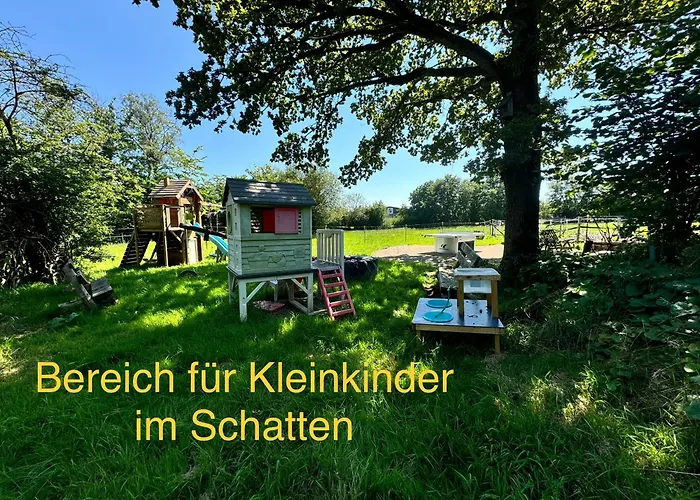 Hof Vierzehnender Im Hohen Venn - 70qm Maisonette - 2 Schlafzimmer - Wohnkueche - Balkon Mit Grill - - Eifel - Hunde Willkommen - Islandpferde *